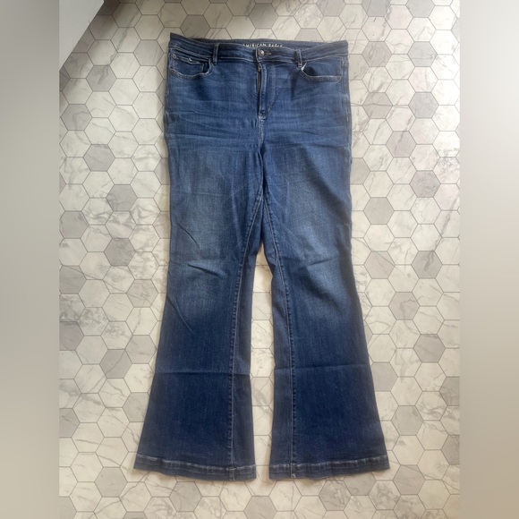 Bundle Lot of 9 pairs of jeans bottoms pants leggings American eagle 16 long - Picture 5 of 16